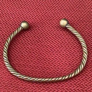 Coppercare cable cuff bracelet made in UK beautiful accent piece